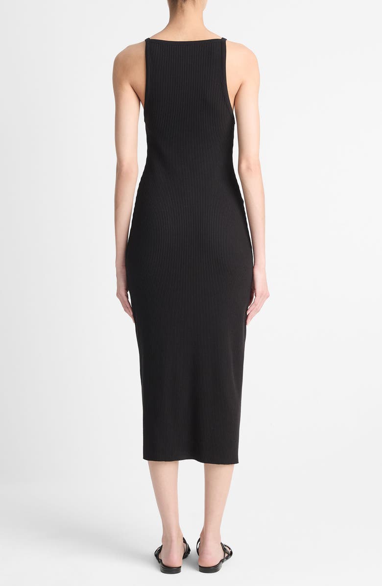 Vince Rib Tank Midi Sweater Dress, Alternate, color, 