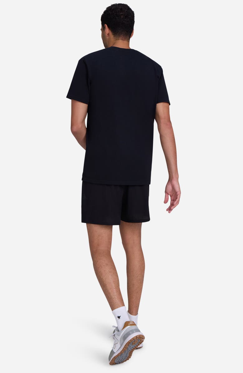 Bad Birdie Bad to your Core Embroidered Logo Cotton T-Shirt, Alternate, color, Black