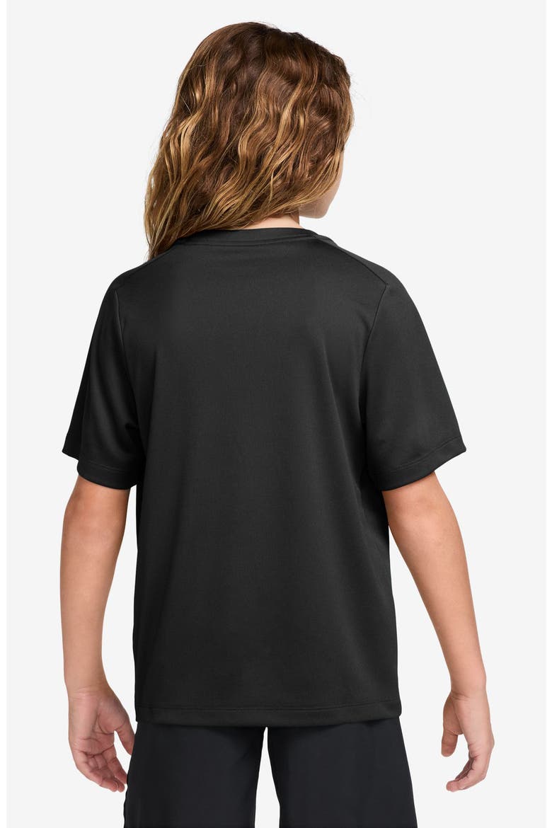 Kids' Multi Refresh Performance Graphic T-Shirt, Alternate, color, BLACK