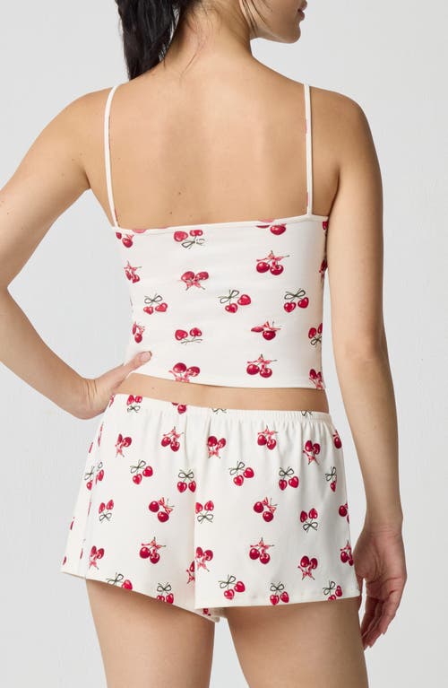 Florence By Mills Cotton Blend Pajamas In White