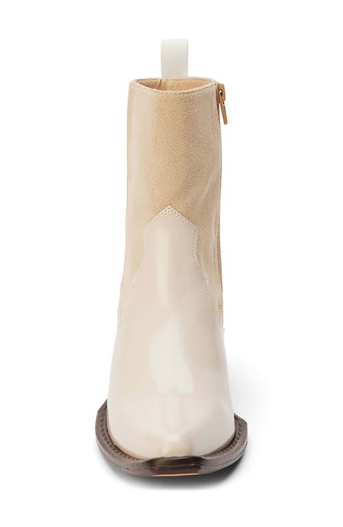 Matisse Harriet Western Bootie In Natural