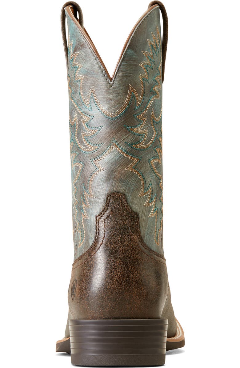 Ariat Sport Latigo Square Toe Roper Heel Boot, Alternate, color,