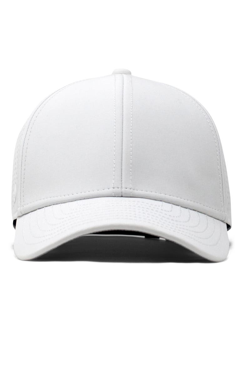 A-Game Hydro Performance Snapback Hat, Alternate, color, WHITE