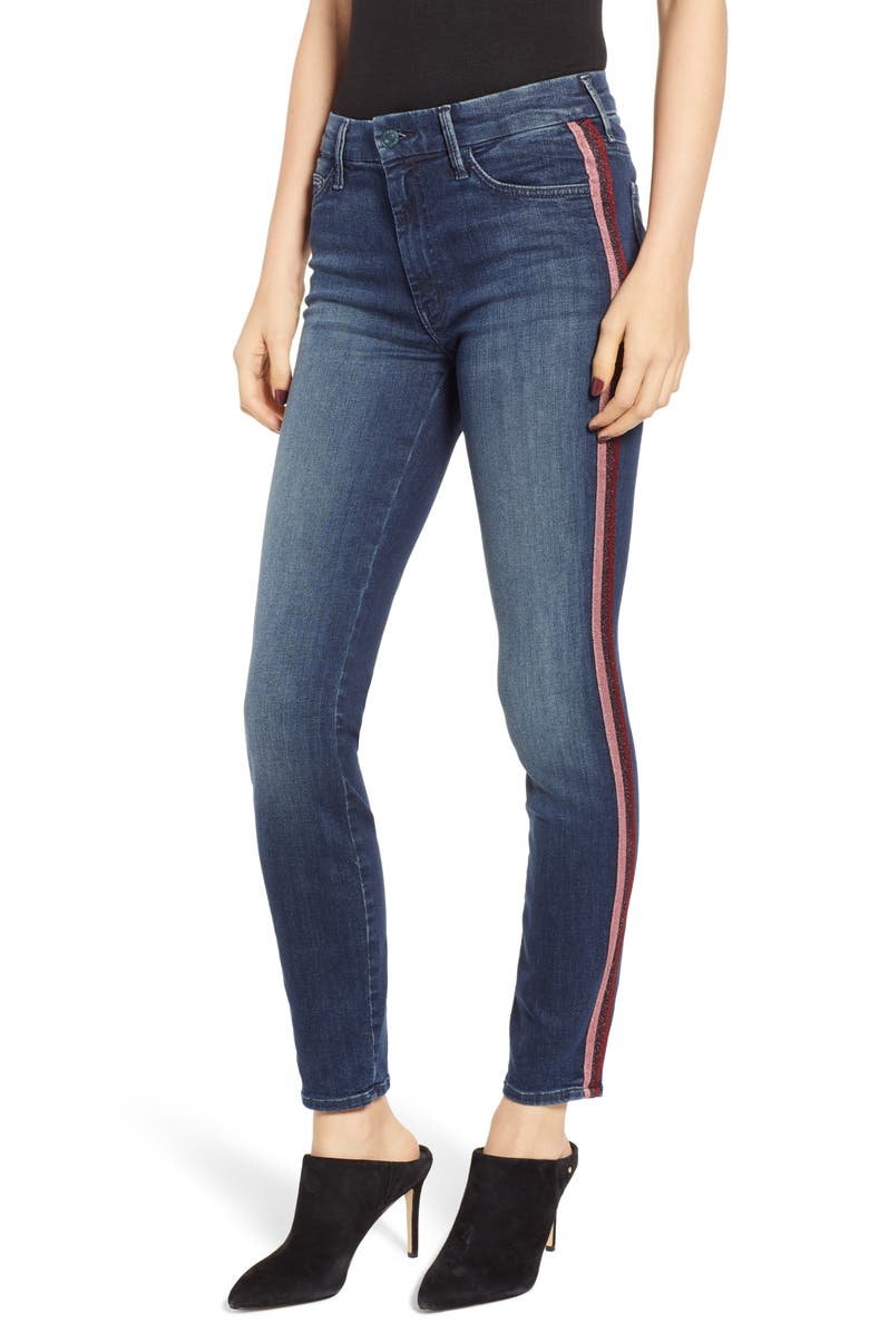 MOTHER Looker Ankle Skinny Jeans, Main, color,