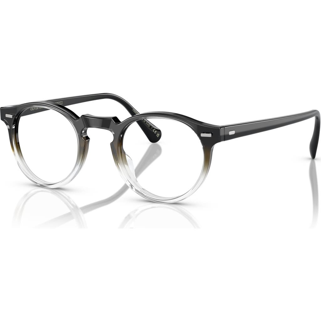 Oliver Peoples 45mm Phantos Optical Glasses In Black