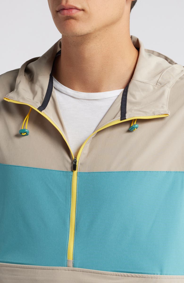 Swannies Holden Water Resistant Anorak, Alternate, color, Tan Pacific