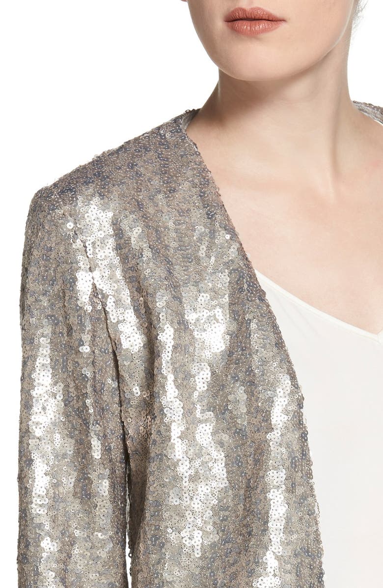 Chelsea28 Sequin Jacket, Alternate, color,