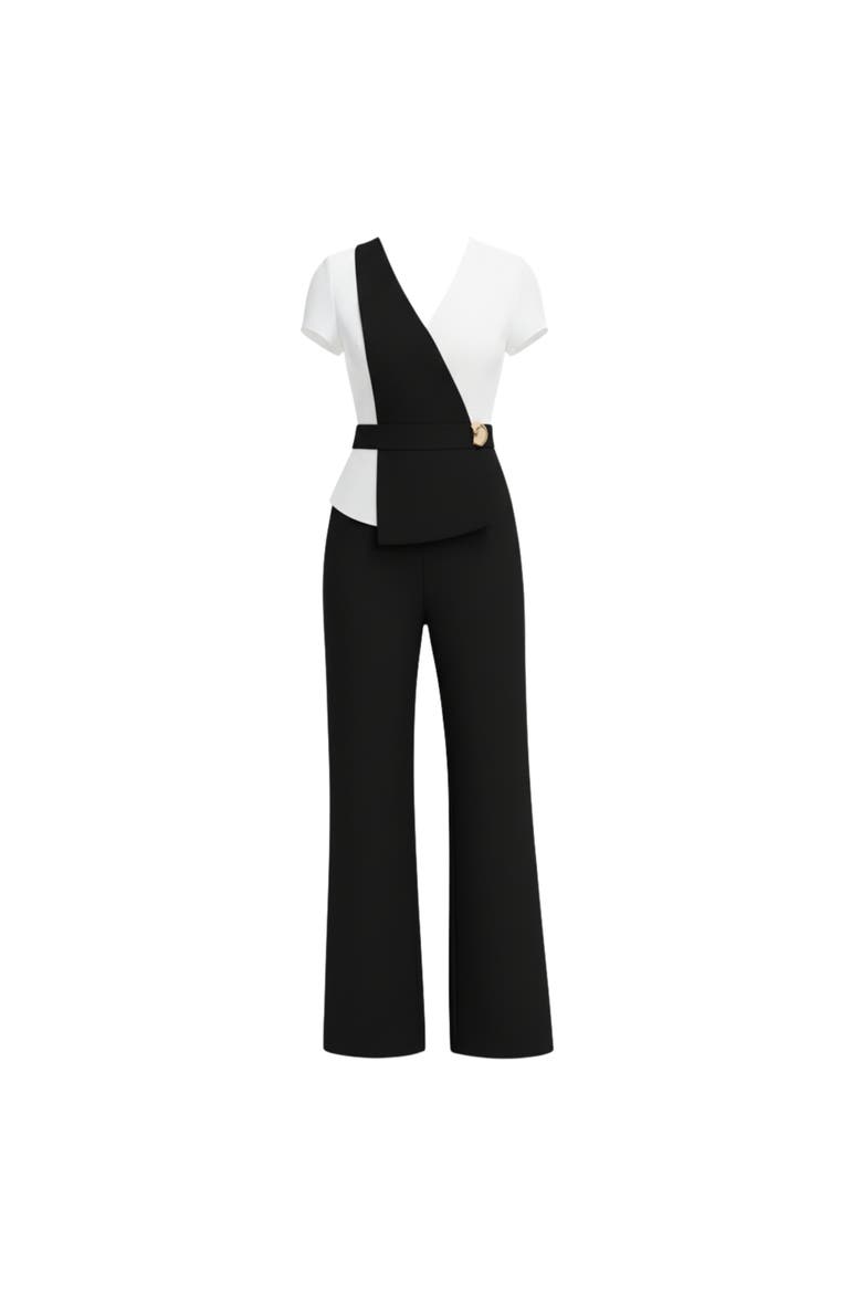 Estelle Jumpsuit, Alternate, color, Black