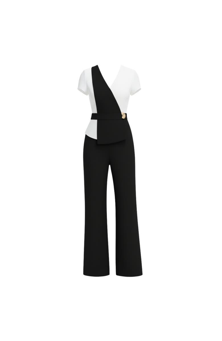AKALIA Estelle Jumpsuit, Alternate, color, Black