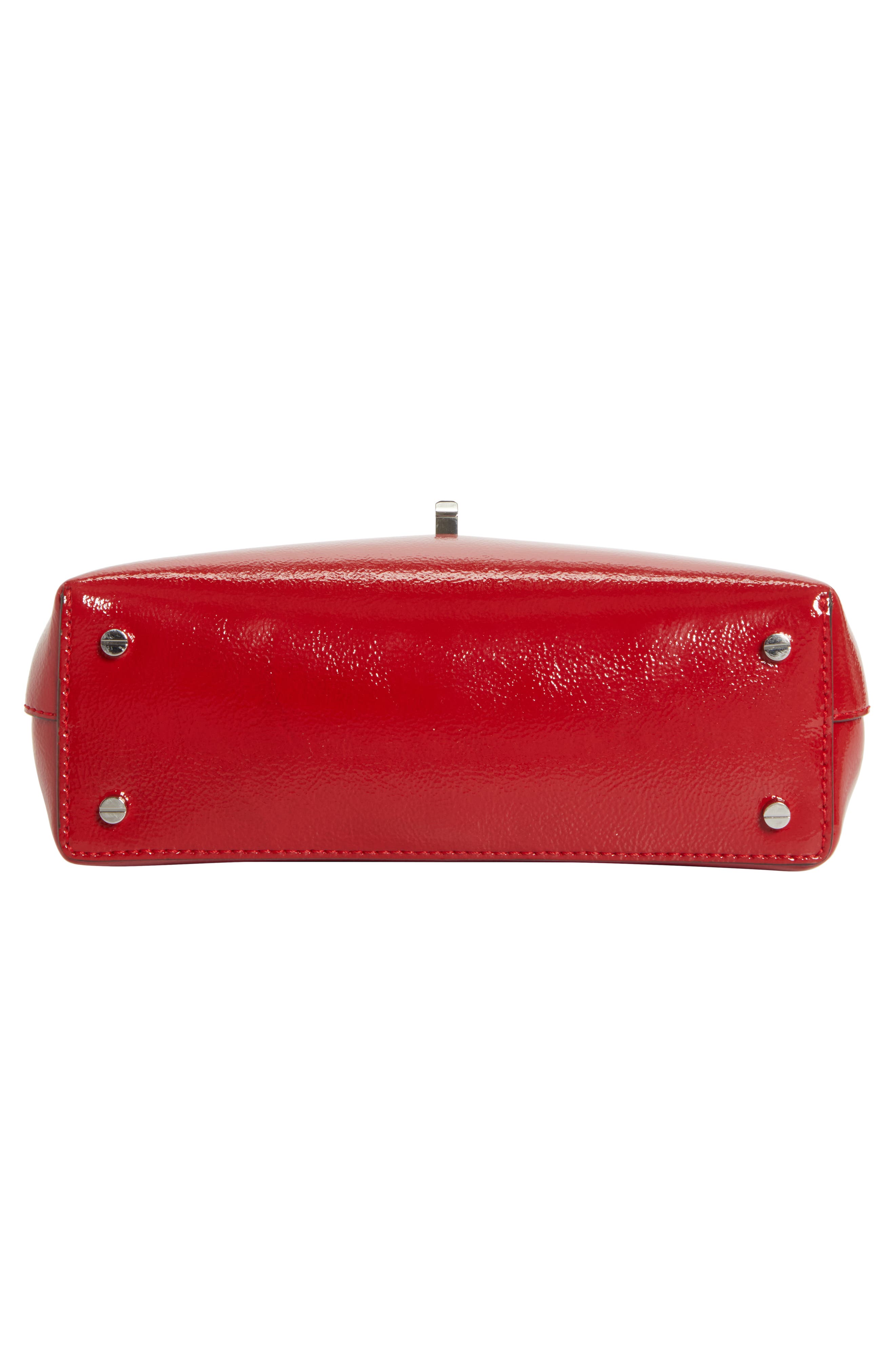 TOTEME Mini T-Lock Naplak Leather Clutch, Alternate, color, 