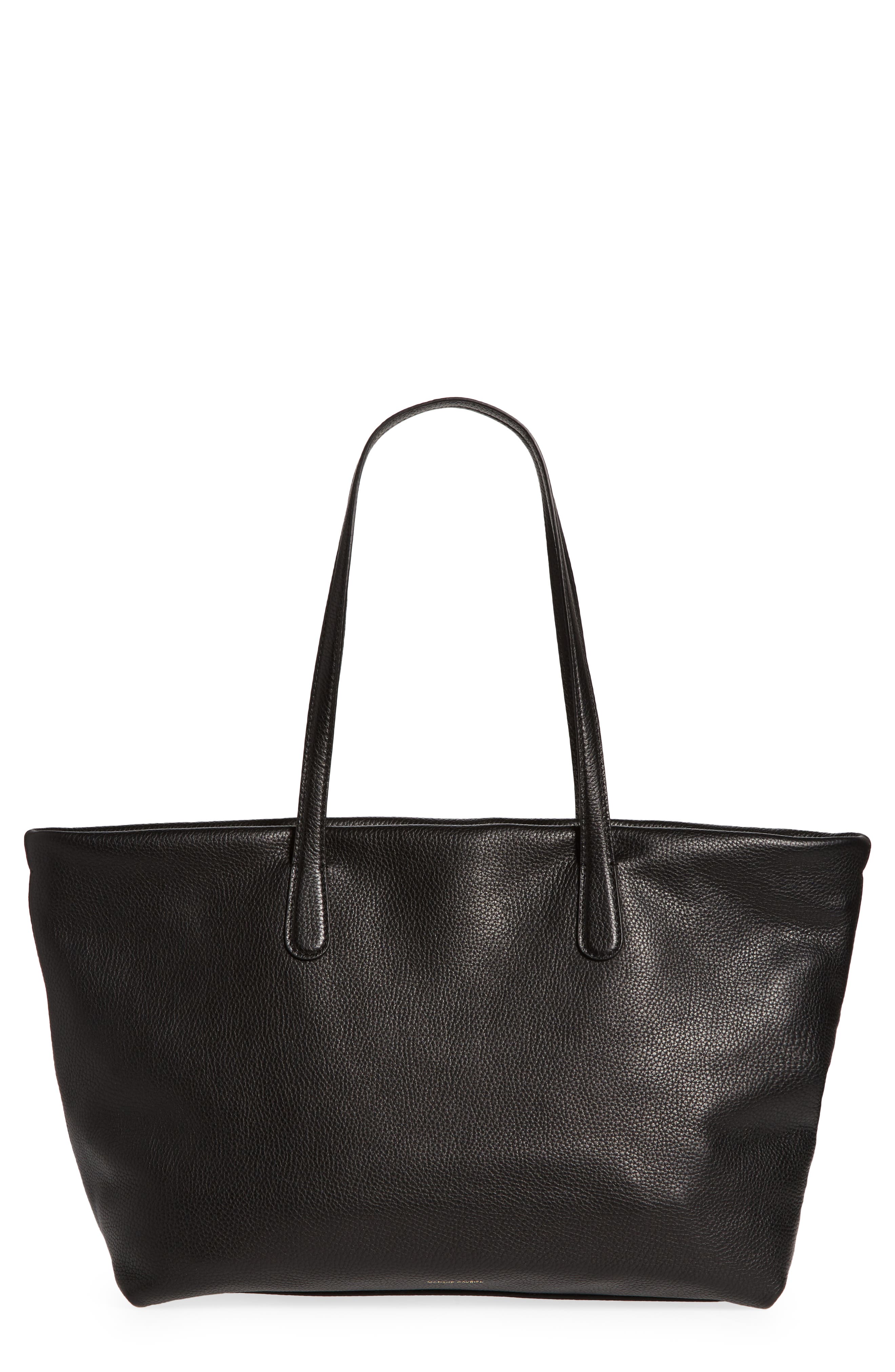 Mansur Gavriel Everyday Leather Zip Tote, Main, color, 