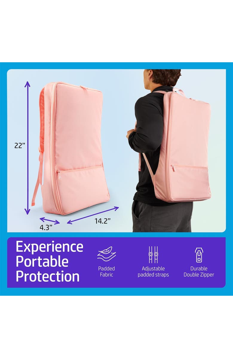 HP Sprocket Photobooth Travel Backpack, Alternate, color, Pink