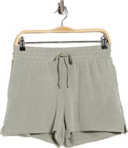 Bobeau Rib Drawstring Shorts