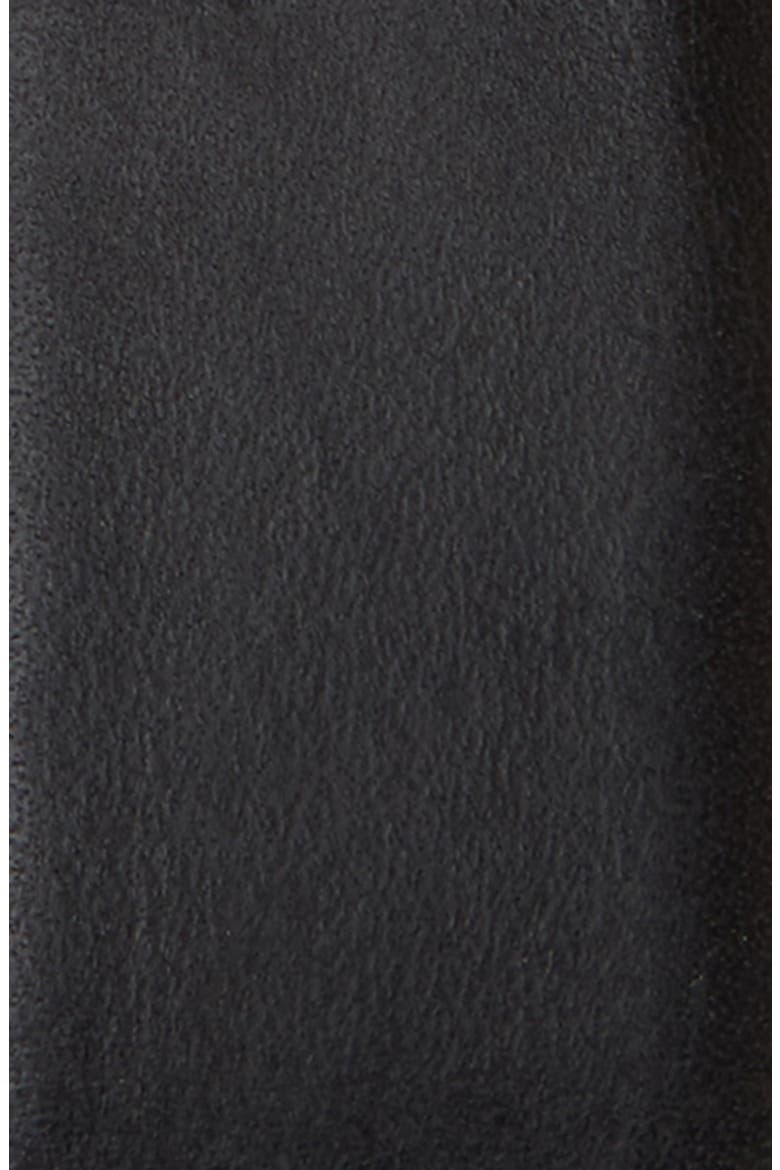 Celie Leather Belt, Alternate, color, BLACK