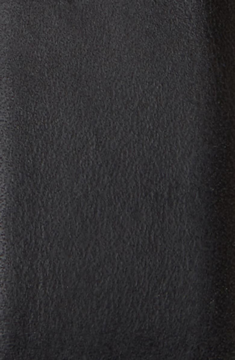 BOSS Celie Leather Belt, Alternate, color, Black