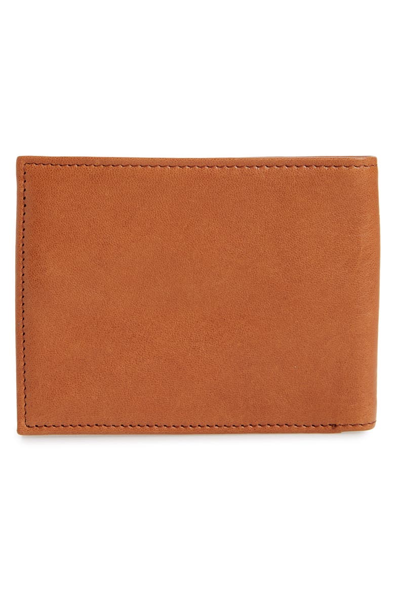 James Leather Wallet, Alternate, color, TAN