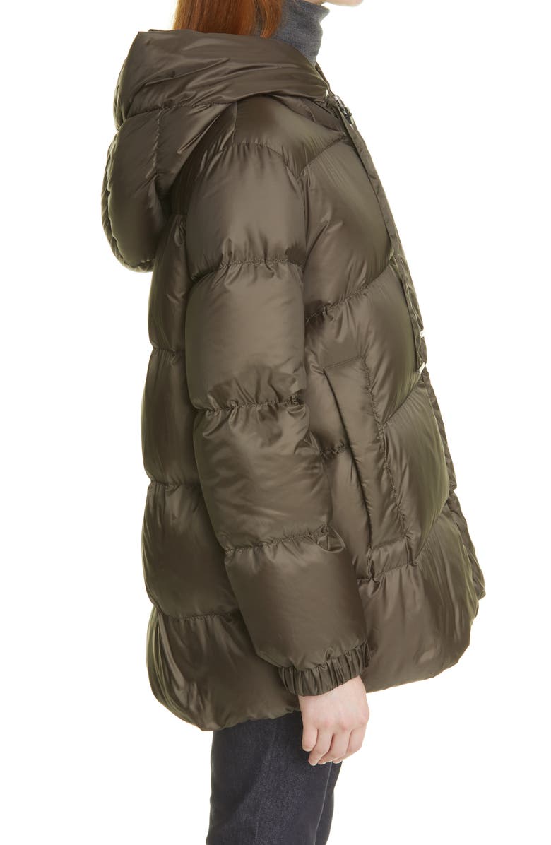 Max Mara The Cube Seia Down Hooded Jacket, Alternate, color, 