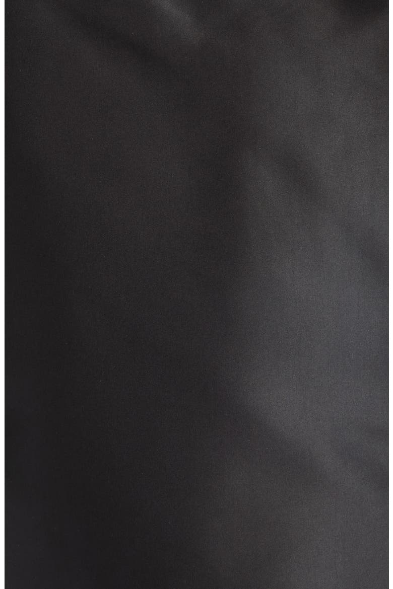 Patch Swim Trunks, Alternate, color, BLACK