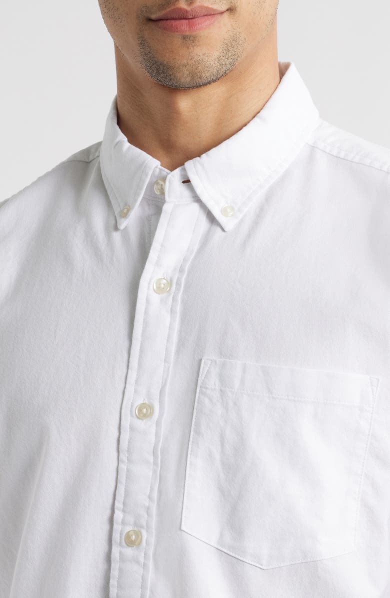 Fair Harbor Salty Oxford Dress Shirt, Alternate, color, White