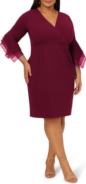 Adrianna Papell Crepe Dress