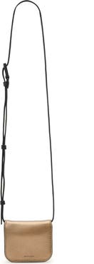 AllSaints Small Maeve Leather Crossbody Card Holder