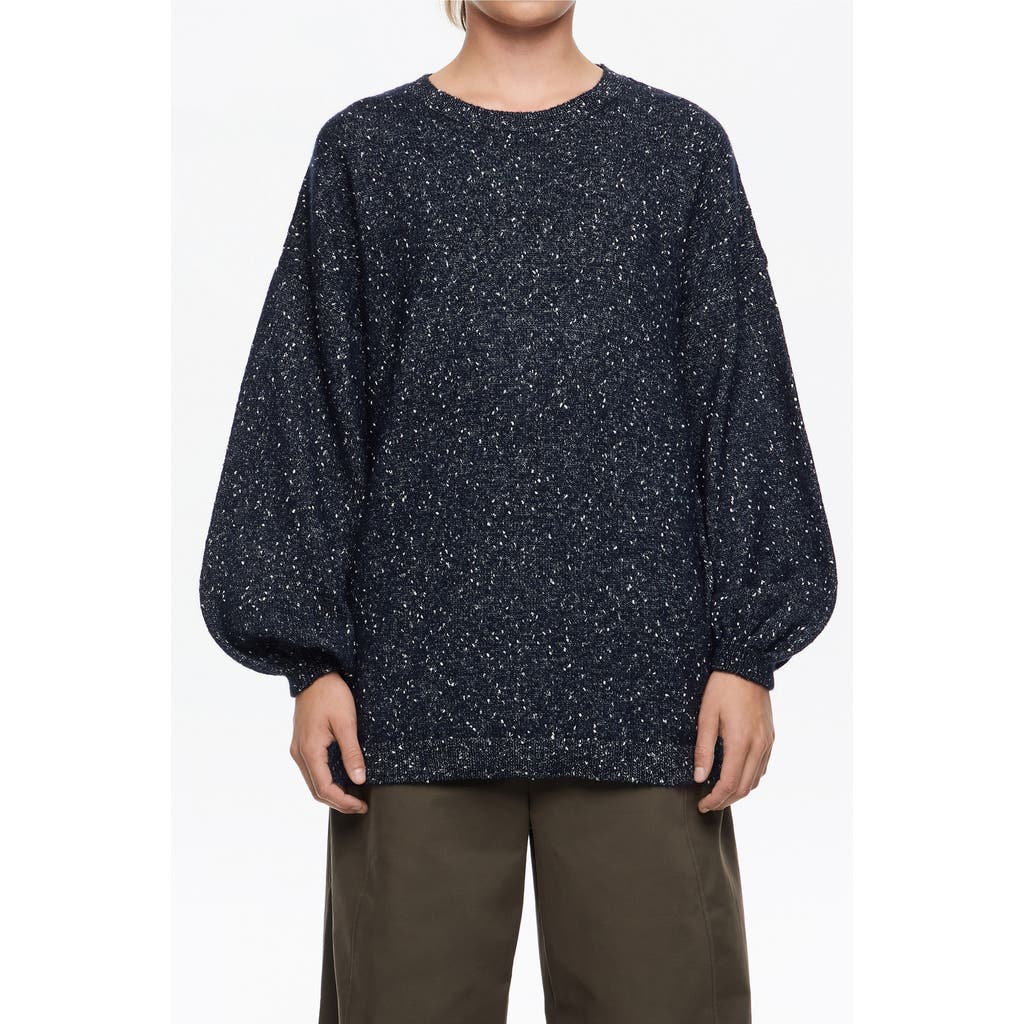 Bimba Y Lola Long Neps Sweater In Black