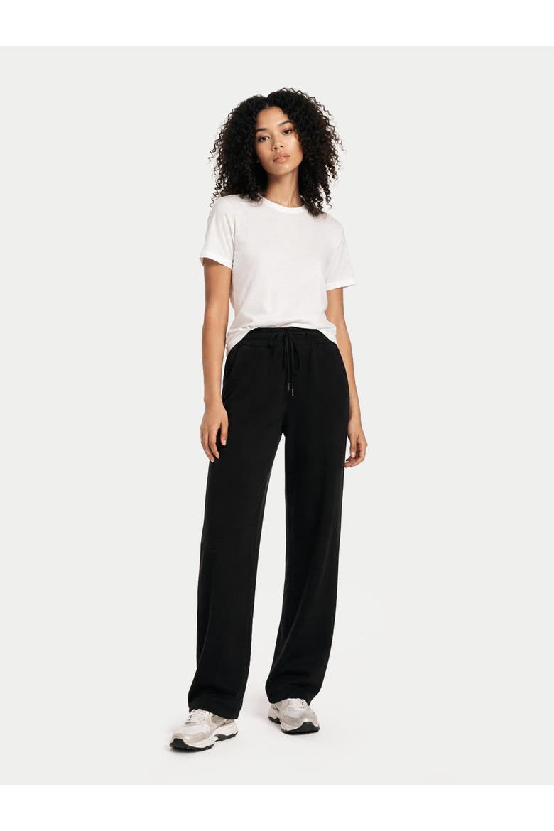 Cashmere Straight Leg Jogger, Main, color, black