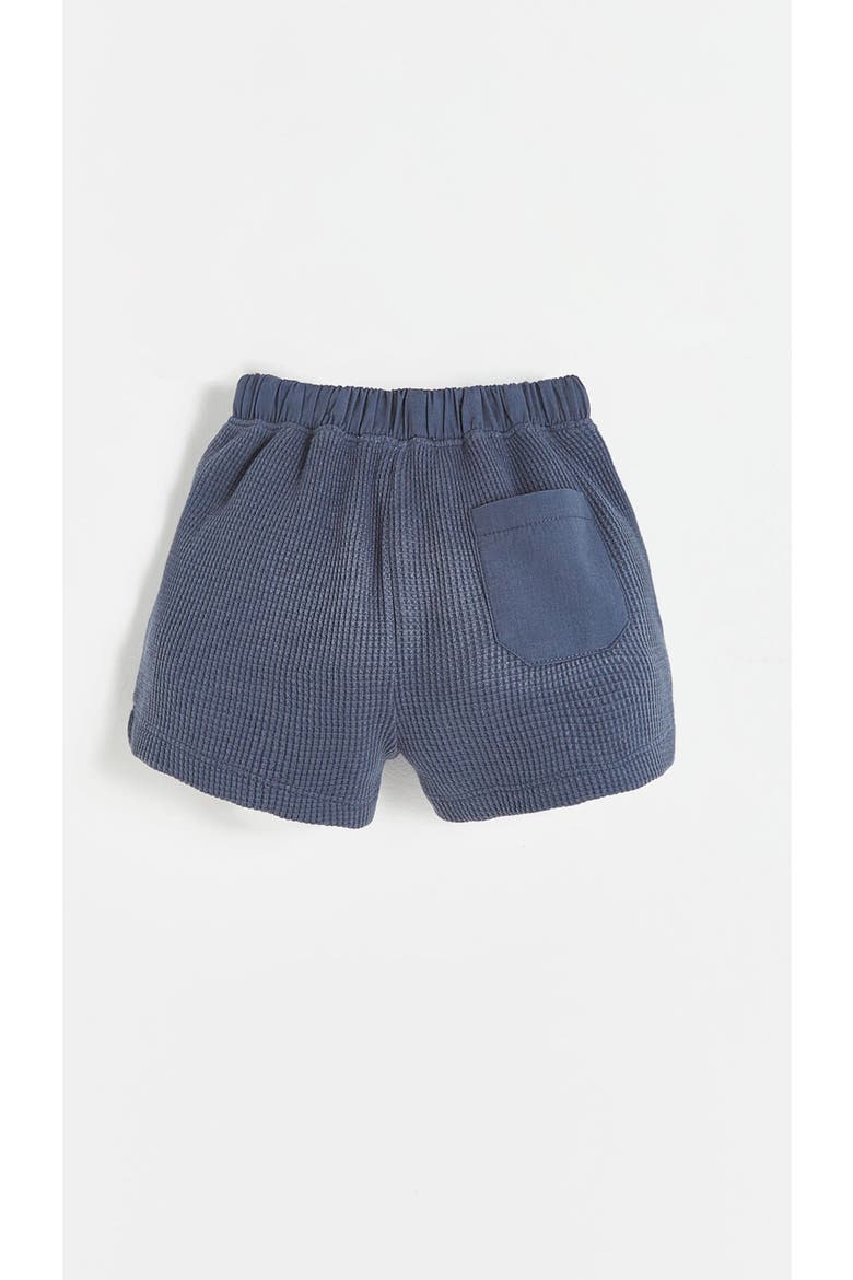 Waffle Short for Infant, Alternate, color, Blue-graphite