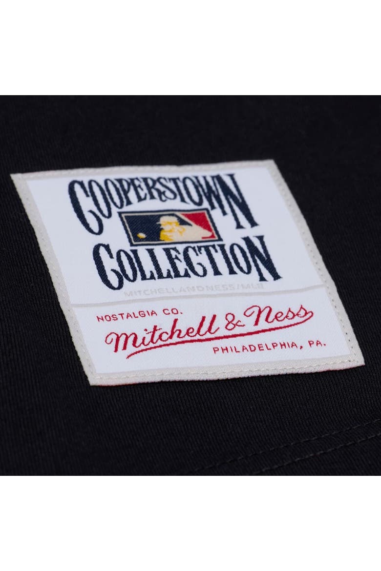 Men's Mitchell & Ness  Black San Francisco Giants Wild Pitch Ringer T-Shirt, Alternate, color, Black