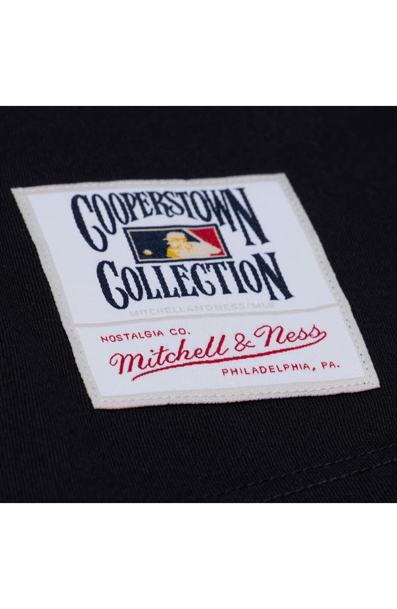 Mitchell & Ness Men's Mitchell & Ness Black San Francisco Giants Wild Pitch Ringer T-Shirt, Alternate, color, Black
