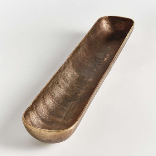 Napa Home & Garden Brandon Narrow Decorative Bowl Large In Gold