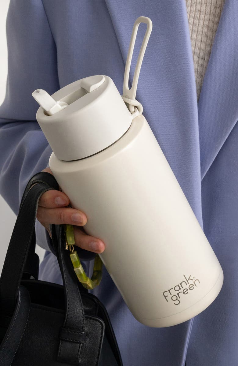 frank green 34-Ounce Water Bottle, Alternate, color, Cloud