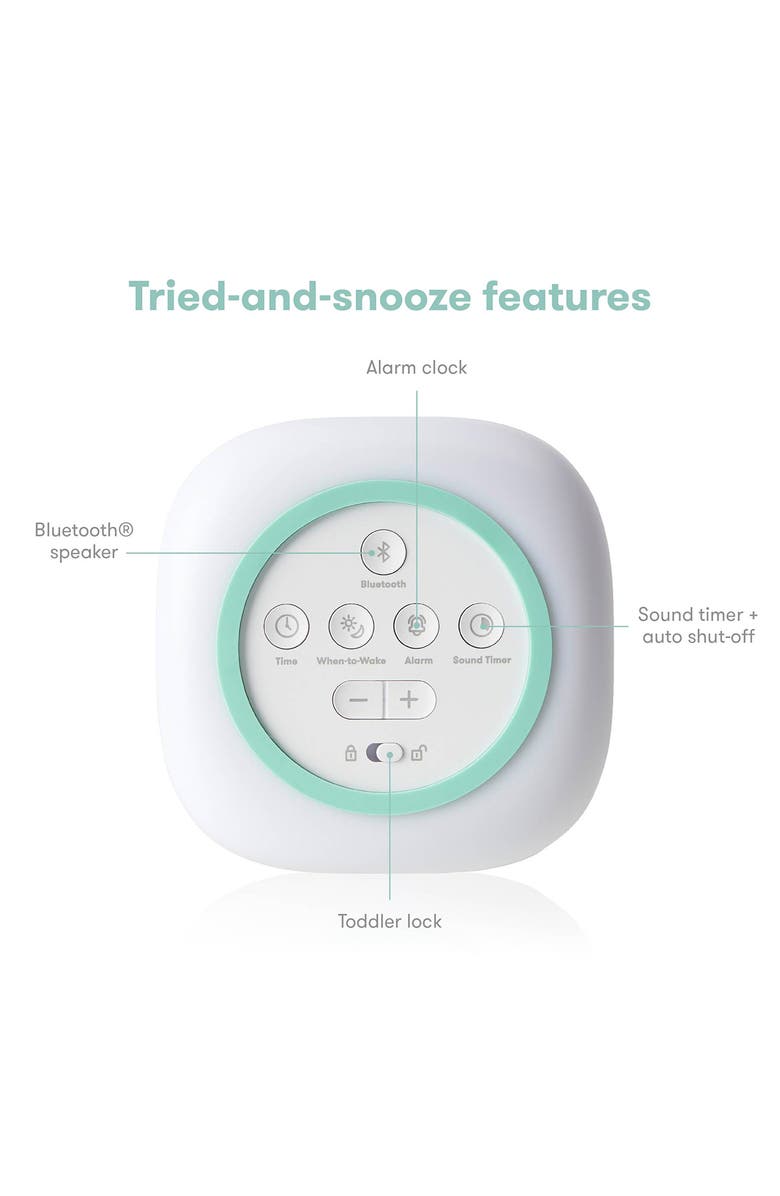 Fridababy 3-in-1 Sound Machine + When to Wake<sup>™</sup> Clock & Nightlight, Alternate, color, 