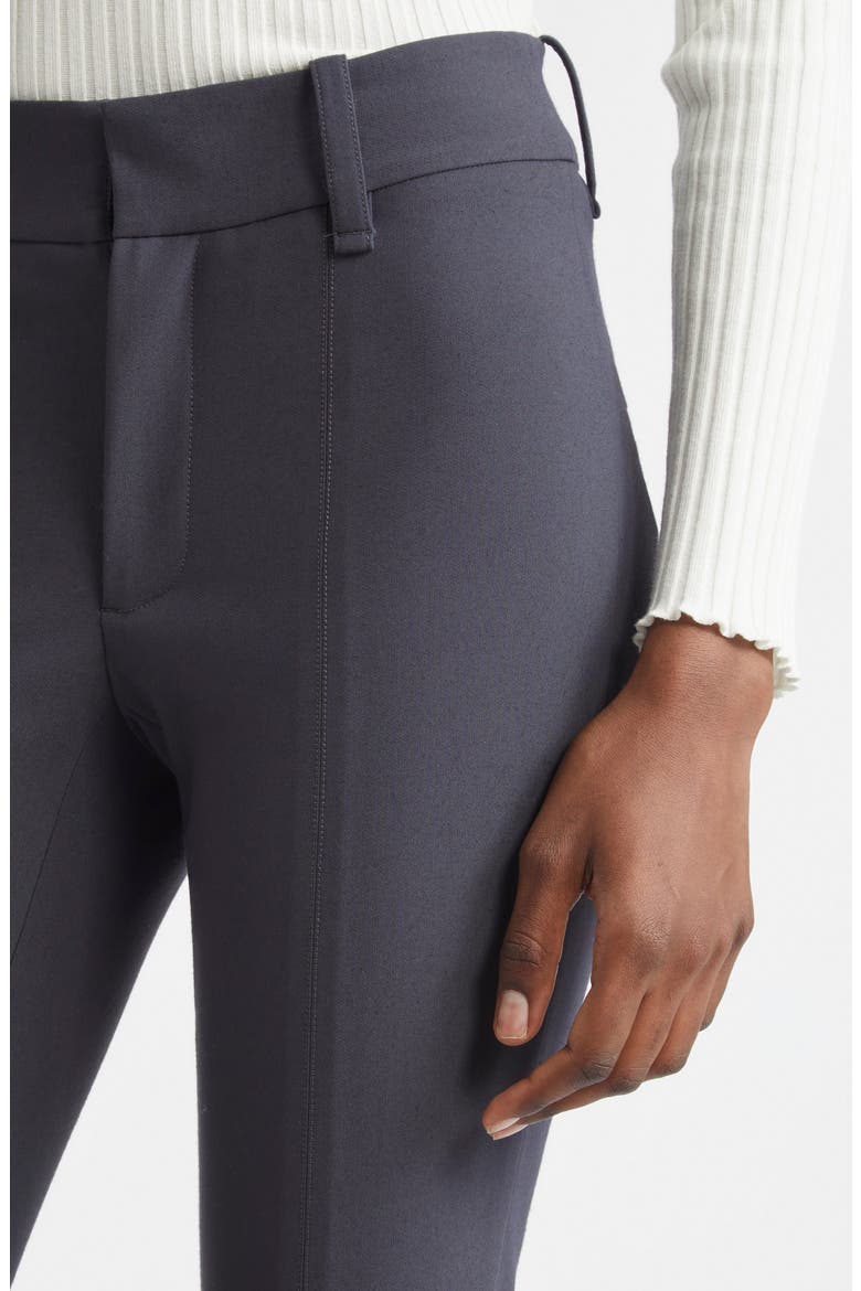 High Waist Crop Cigarette Pants, Alternate, color, GRAPHITE