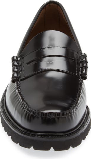 G.H. BASS LARSON ラーソン BLACK RUBBER SOLE GHBBA00823_25_BAZ3W463_BLK_v2_