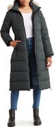 Noize Winter Long Parka with Faux Fur Trim