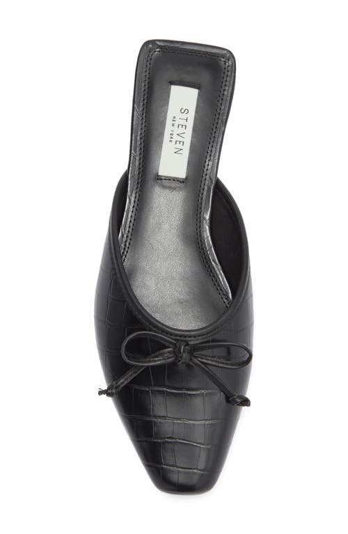 Steven New York Calandra Mule In Black