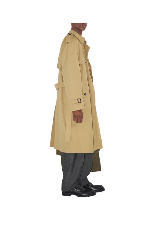 Burberry Mid-length Gabardine Trench Coat
