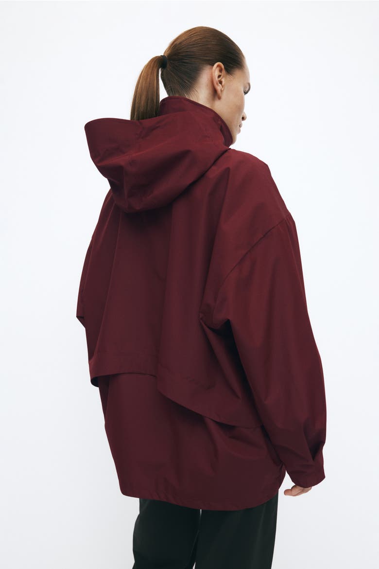 Rain Jacket With Stormmove, Alternate, color, Cherry red