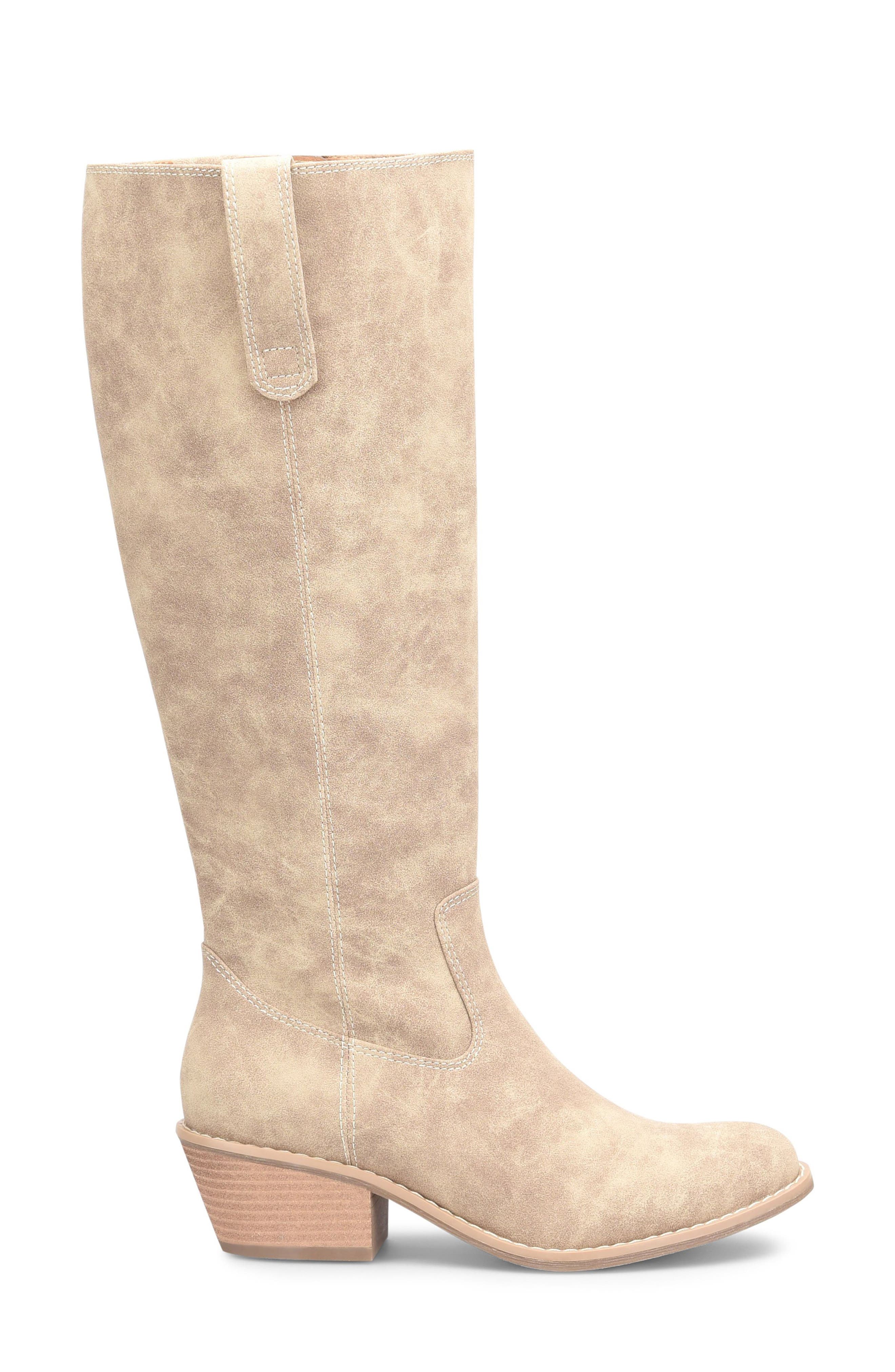 Althia Tall Western Boot, Alternate, color, STONE TAUPE