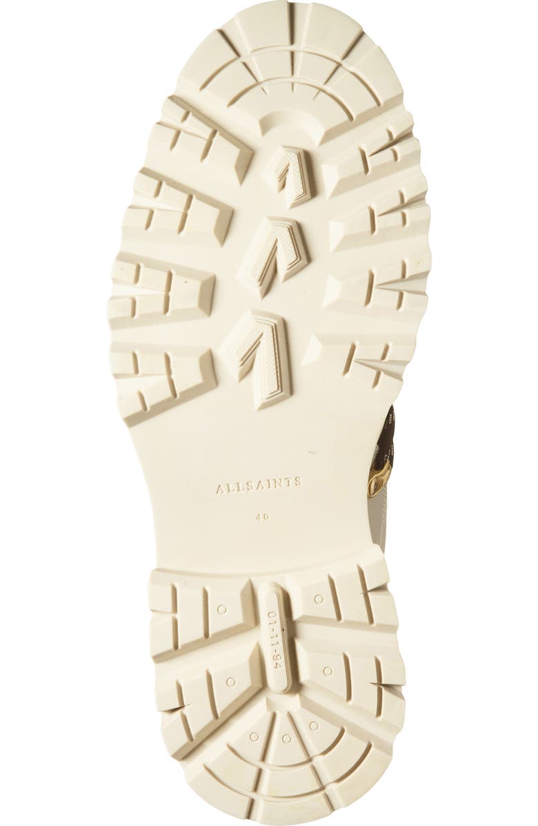 AllSaints Ker Lug Sole Boot, Alternate, color, Beige