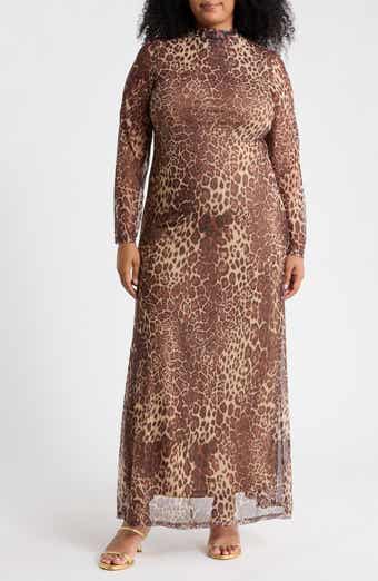 Leopard Jersey Dress