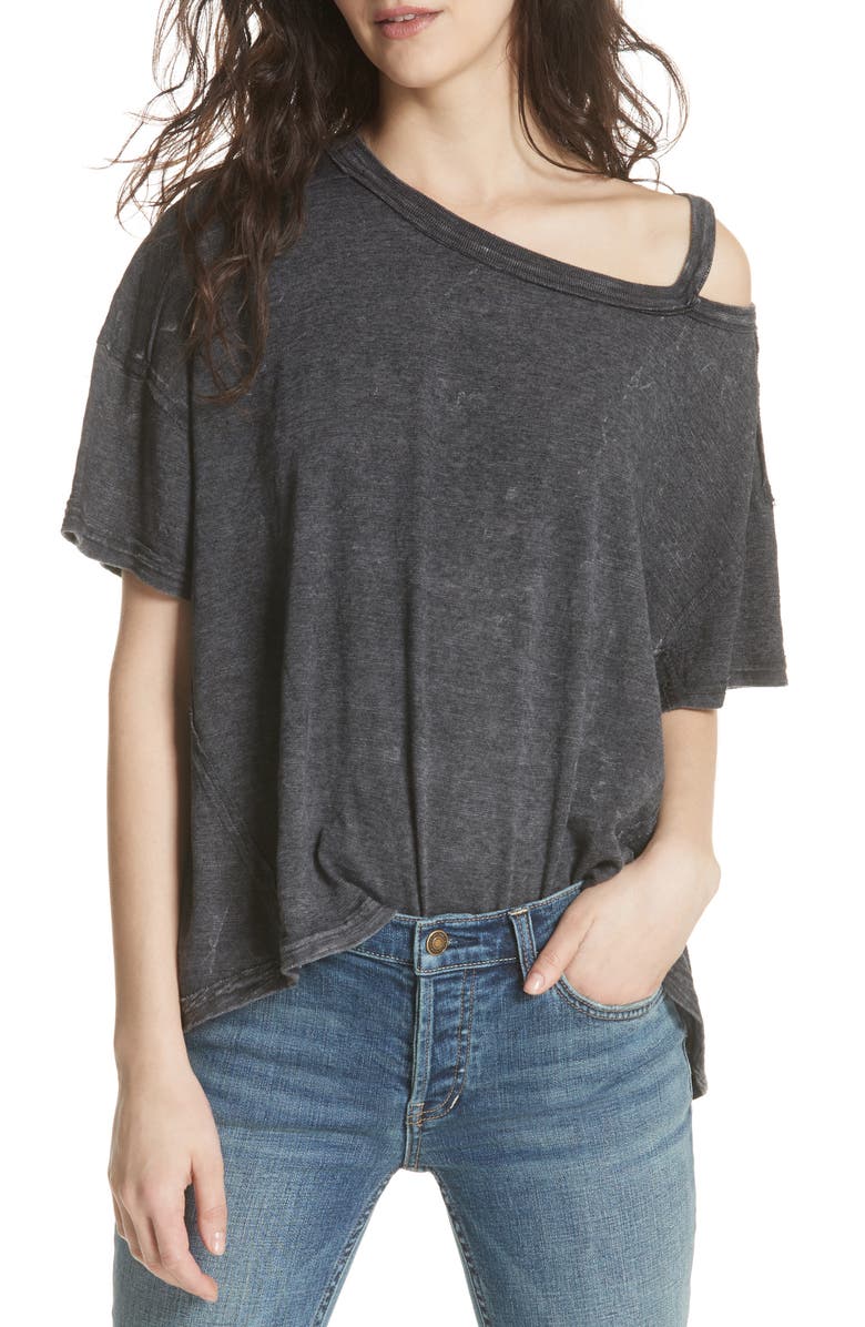 Free People We the Free by Free People Alex Cutout Tee, Main, color, 