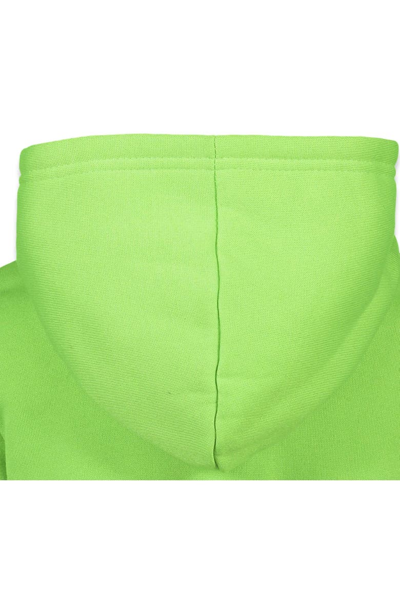 Avengers Fleece Quarter-Zip Hoodie, Alternate, color, Hulk Green Black