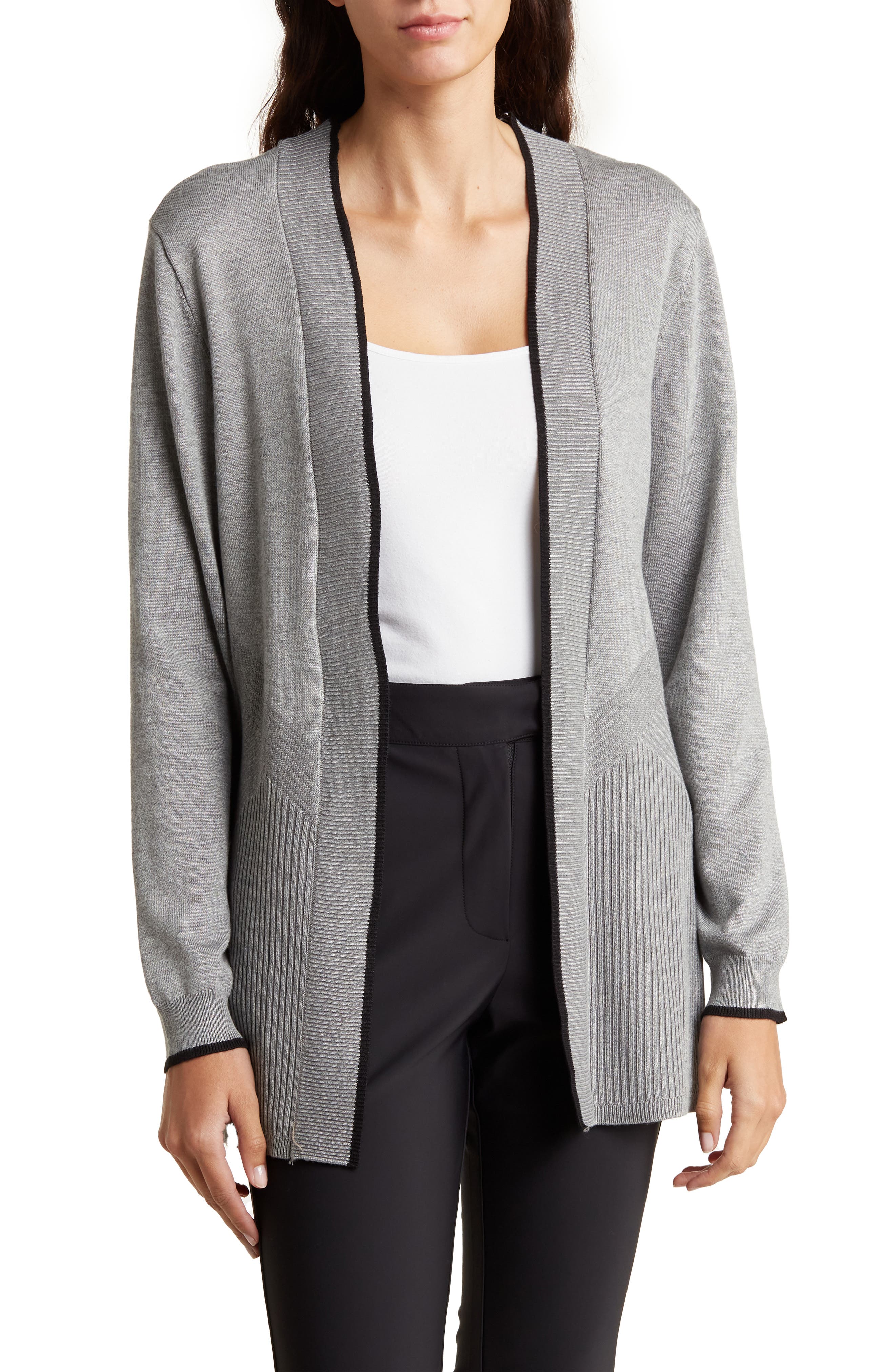 BY DESIGN Emery Open Front Cardigan (Women) | Nordstromrack
