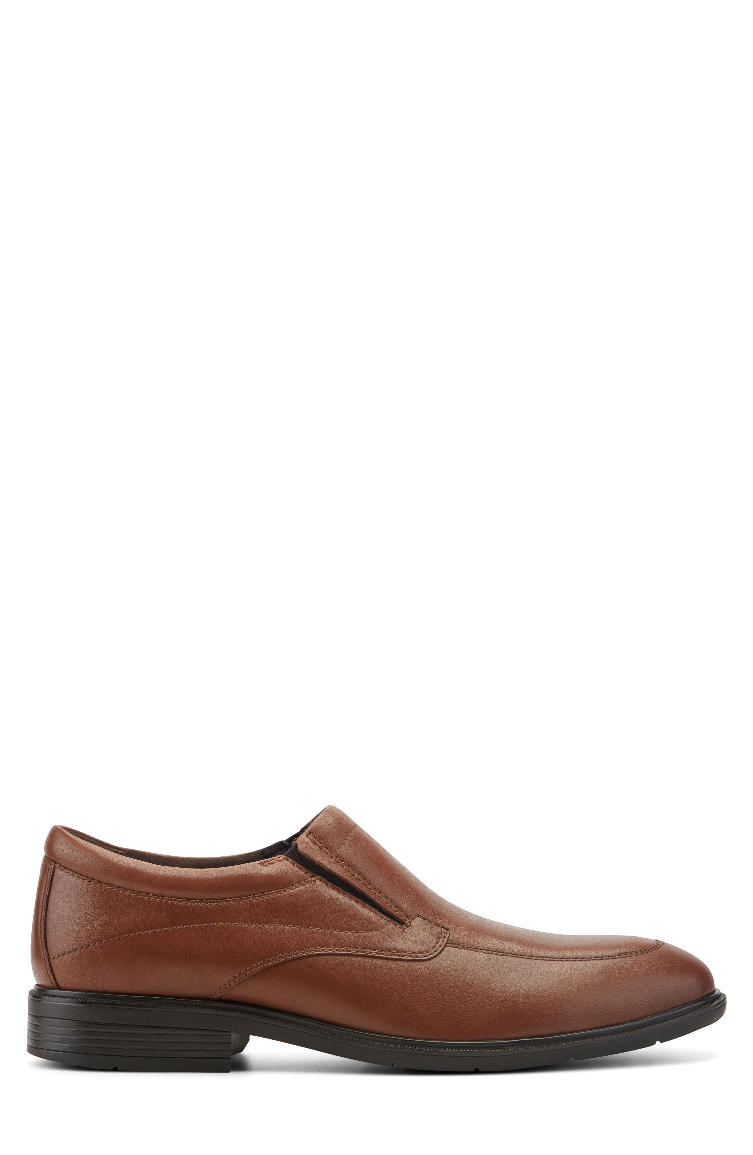 Rmodell Venetian Leather Loafer, Alternate, color, DARK NATURAL