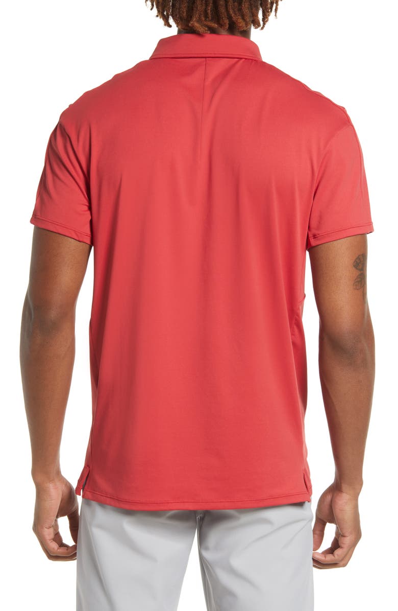 Barbell Apparel Havok Stretch Solid Polo, Alternate, color,