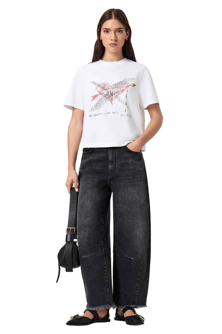 Heartache Lisa Cotton Graphic T-Shirt, Alternate, color, WHITE