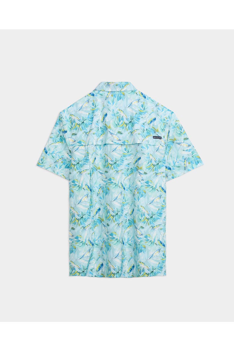 Catch Me if You Can Performance Woven Shirt, Alternate, color, Fresh Mint