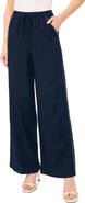 CeCe Contrast Trim Crop Pants